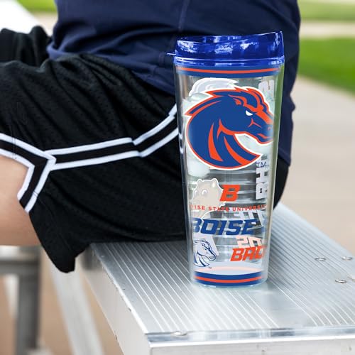 Image of Rico Industries NCAA College Double Wall Mayhem 16oz Or 20oz Tritan Tumbler W Lid