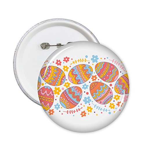 Pins de Pâques religion chrétienne mignon lot de 5 boutons ronds pour offrir à vos proches