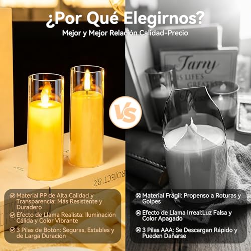 La mejor comparación de Velas Led - los preferidos. 27 Imagen adicional