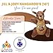 Jill & Joey The Kangaroo 16 inch Stuffed Animal – Soft Plush Toy with Baby Joey in Pouch Adorable Cuddle Companion for Kids Gift for Birthday Easter Christmas or Nursery Room Decor
