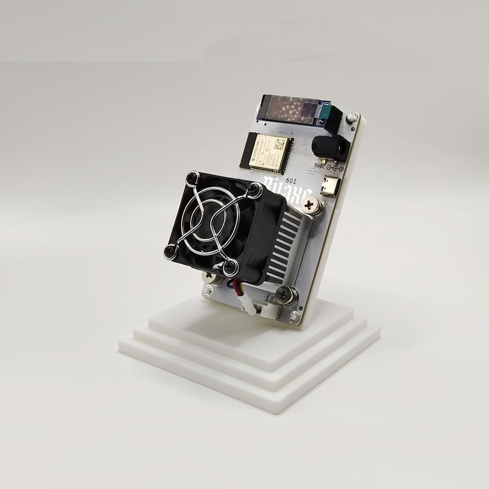 Novo minerador de bitcoin bitaxe gama 601 solo mineiro 1.2th/s 2.4G Wifi18w  bm1370 do antminer s21 pro asic mineiro btc mineiro criptografia with PSU |  Amazon.com.br