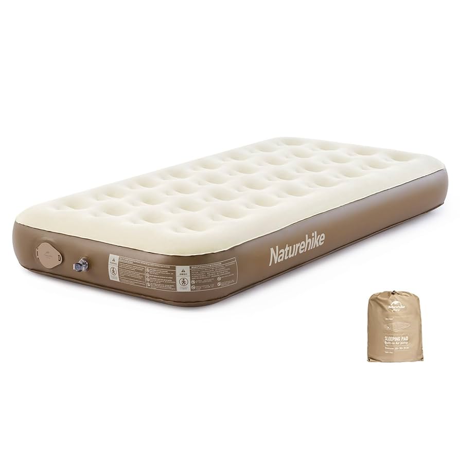 Amazon | Naturehike 公式 エアーベッド 電動ポンプ内蔵 電動