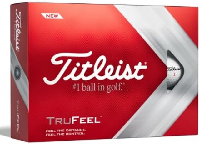 TITLEIST TruFeel Golf Balls, White