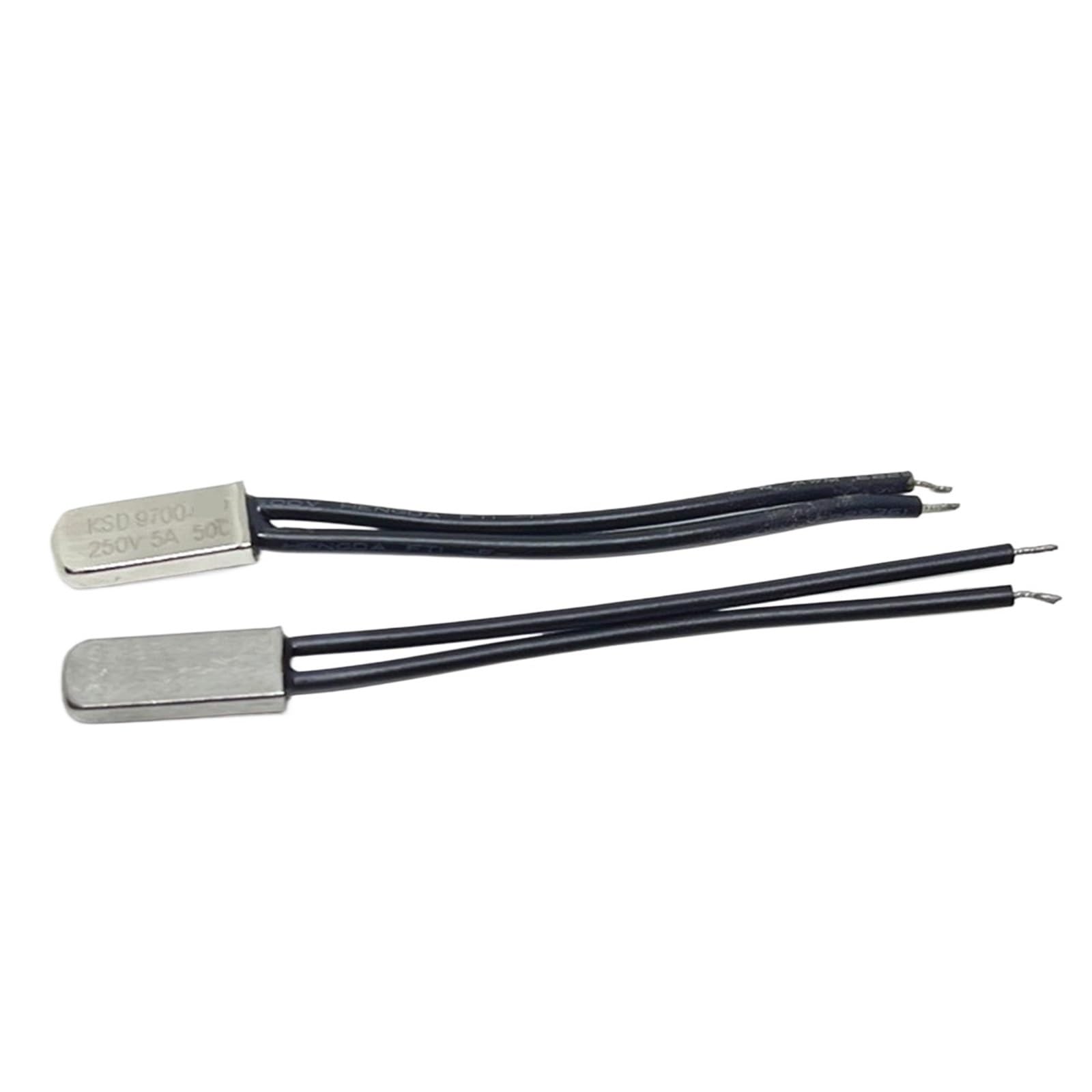 KSD9700 250V 5A 85C 95C 45-145 Degree Normally Closed Open Bimetal Disc Temperature Switch Thermostates Thermal Protector(Normal Open(NO),45 degree)