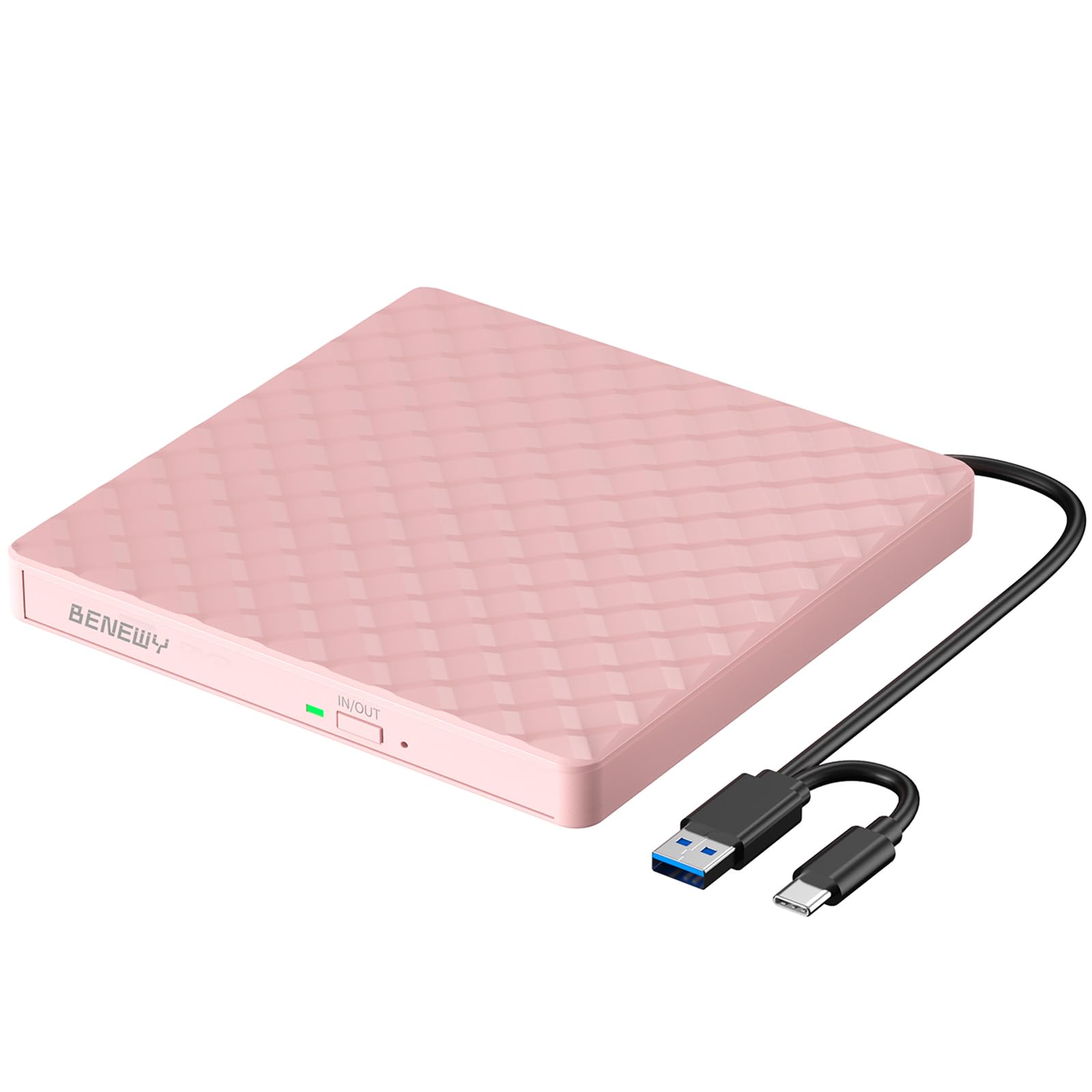 External CD/DVD Drive for Laptop PC Mac, CD Burner DVD Player for Laptop
