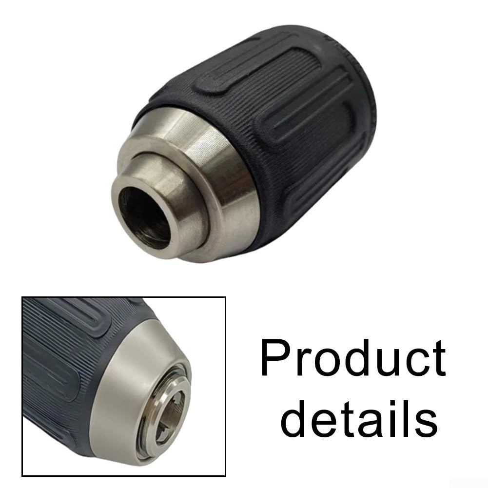 Portabrocas para DCD730 DCD780 DCD785, N092054 Reemplazo de portabrocas sin llave para máquina de perforación inalámbrica de repuesto