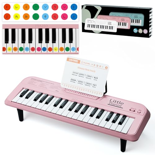子供用ピアノおもちゃ、37鍵音楽玩具マイク付き