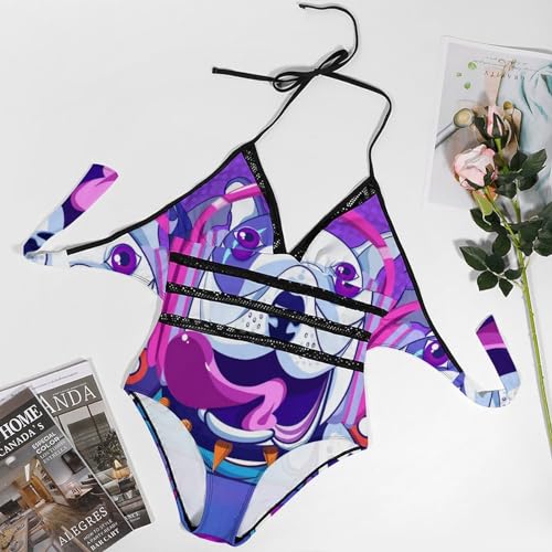 Costume de natation chien coloré idéal pour vos séances de piscine et vacances - 3