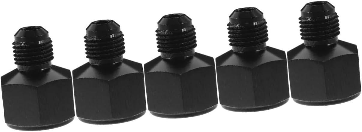 5pcs Thread Reducing Hose Adapter 10an to 6an Flare Fitting Universal Hose Adapters for Car
