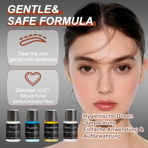 Kit Laminado de Cejas,Laminado De Cejas,Brow Lamination Kit Dura 6-8 Semanas,Profesional y Principiante,Kit de Laminación de Cejas 2 en 1,fácil aplicación,ideal para principiantes y expertos - imagen 5