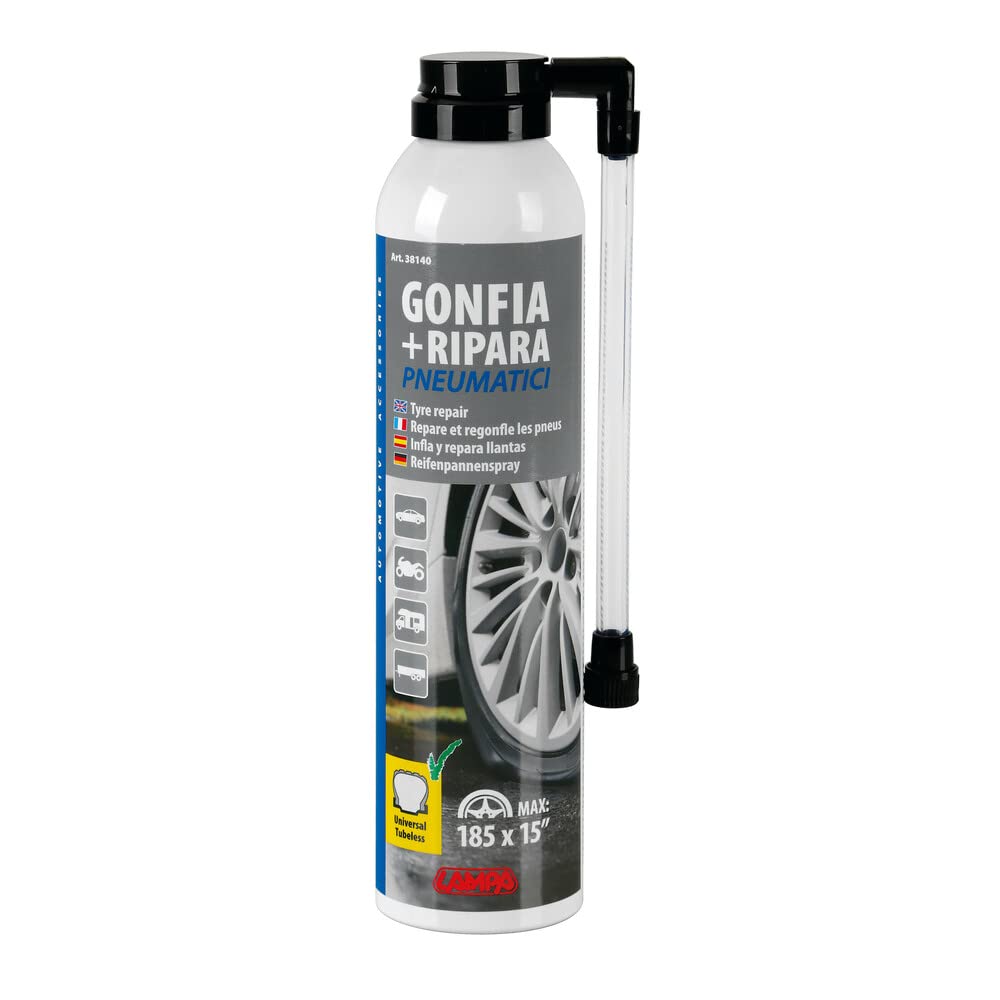 Gonfia e ripara Pneumatici 300 ml Lampa