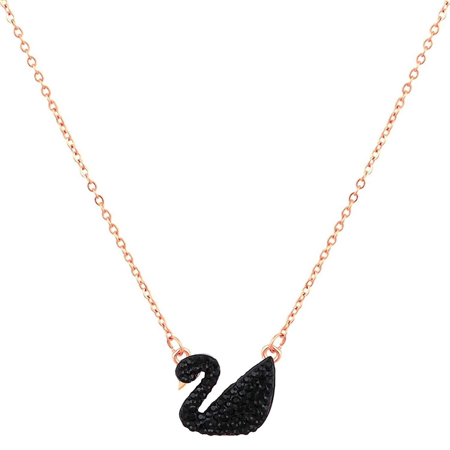See full amazon price history chart for pmw - Rose Gold Plated Swan Necklace with Stainless Steel Chain Black Duck Necklace Golden Chain for Women and Girls pmw - Rose Gold Plated Swan Necklace with Stainless Steel Chain Black Duck Necklace Golden Chain for Women and Girls (B0C7L7XJ6G) Amazon Price History, Amazon Price Tracker