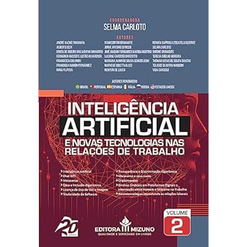 Capa do livro Inteligência Artificial e Novas Tecnologias nas Relações de Trabalho - Volume 2