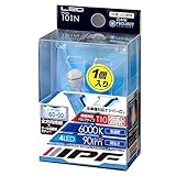 IPF ナンバー灯 LED T10 バルブ 90ルーメン 6000K 101N 日本製