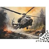 Hubschrauber Gefechtszone 1000 Teile Papier Erwachsene Konzentration