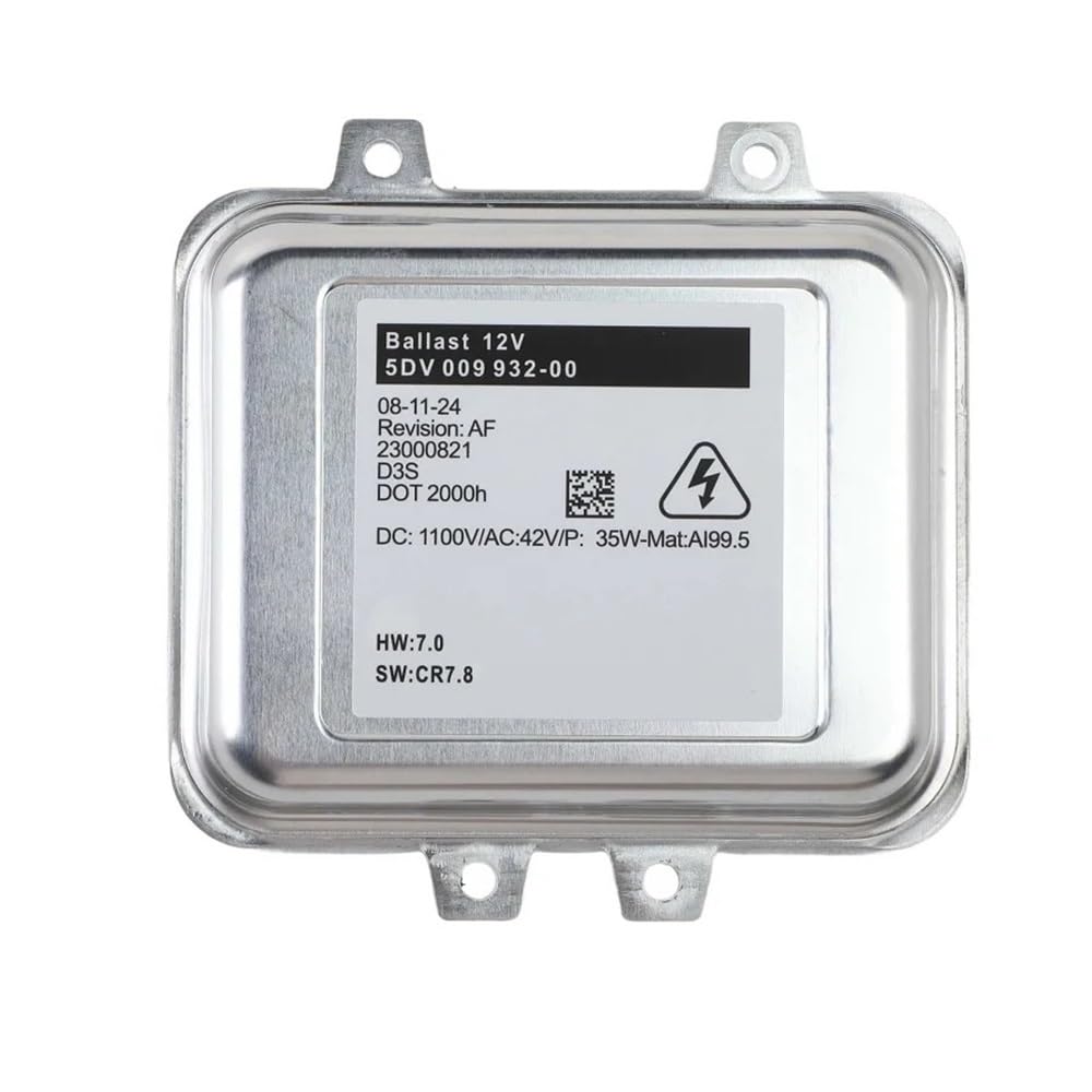 Xenon HID Ballast Faro Compatible con Opel Insignia Módulo Control Balastro Faros HID 13434016 1207255 5DV00993200