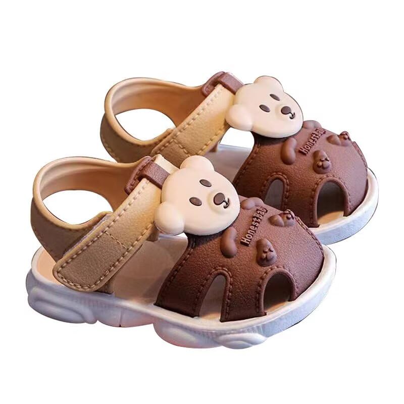 Infant Boys Girls Anti Slip Cartoon Sandals for Outdoor Walking
