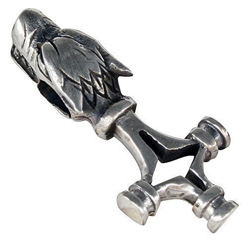 Preisvergleich Produktbild AFP Anhänger Wolfskreuz 925 Sterling Silber AS-63