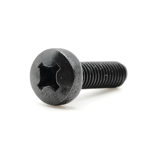 Miniatura 3 de ReplacementScrews Tornillos de matrícula traseros compatibles con Hyundai Santa Fe, acero inoxidable, óxido negro (paquete de 4)