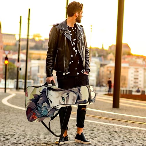 JRHEJTFZ Housse pour guitare acoustique de 1,9 cm d’épaisseur – Imperméable – Durable et élégant – Motif loup combattant, Multicolore., 42.9×16.9×4.7 in, Motif imprimé tendance - Les Beatles, Paul McCartney, John Lennon, RIngo Starr, George Harrison JRHEJTFZ Housse pour guitare acoustique de 1,9 cm d'épaisseur - Imperméable - Durable et élégant - Motif loup combattant, Multicolore., 42.9x16.9x4.7 in, Motif imprimé tendance – Image 7
