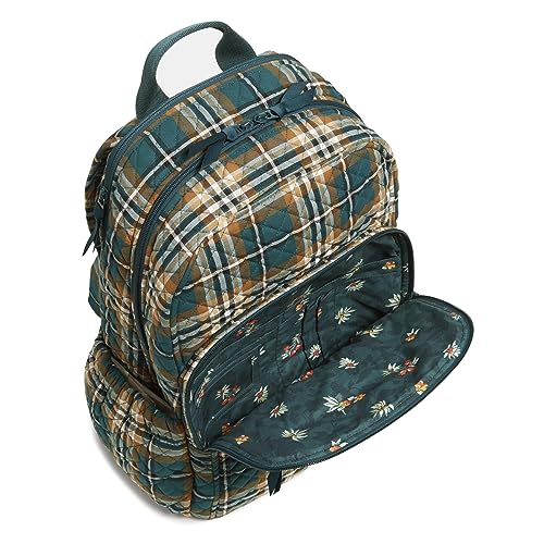 Image of Cotton Campus Backpack, Orchard Plaid