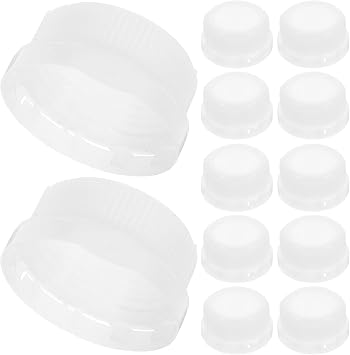 Plastic Drum Lid Replacement for 20l and 25l Chemical and Oil Containers, Sturdy Sealing Cap with Security Lock Feature, Suitable for Fertilizer and Cleaning Liquid Buckets