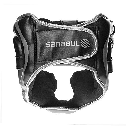 Sanabul Essential Mma Boxing Kickboxing Head Gear (Silver, L/Xl) #TOP6