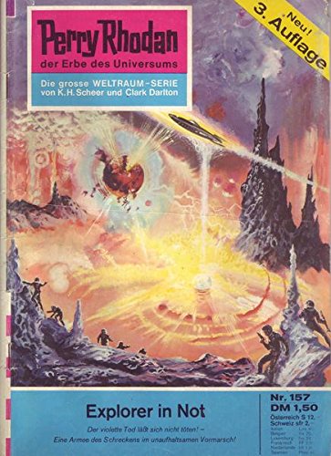 Cover of Perry Rhodan, #157: Explorer in Not