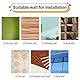 CREATCABIN 2Set Acrylspiegel-Wandaufkleber,Lotusspiegel-Wandaufkleber,DIY 3D-Spiegel-Wandkunst,Selbstklebender Spiegel,Dekoratives Wandbild,Abnehmbar,Für Zuhause,TV-Hintergrund,Gold/Silber,35x25cm