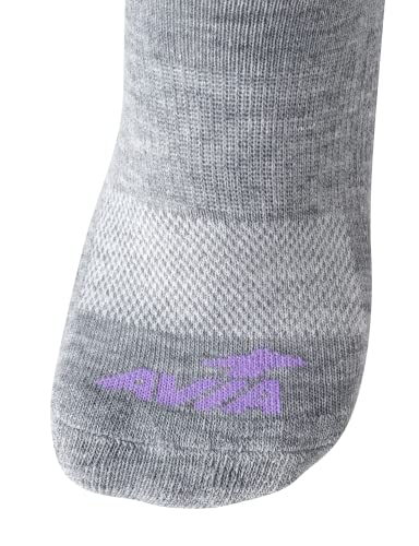 Image of Avia Womens Low Cut Socks - 6 /10 Pack Performance Stretch Cushioned Moisture Wicking Athletic No Show Socks for Women (4-12)