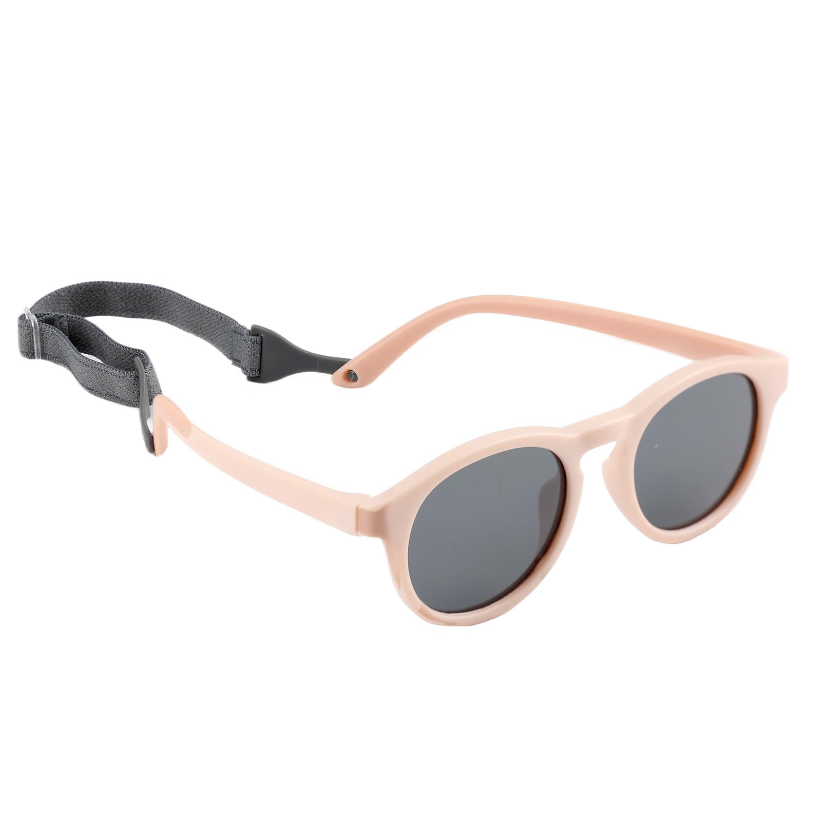 Rumgug Gafas de Sol Polarizadas y Flexibles para Bebés de 0-24 Meses - Máxima Protección UV400, Diseño Irrompible y Seguro, con Correa Ajustable. para Proteger los Delicados Ojos de los Niños en Exteriores