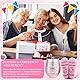 Geiserailie Lustige 40/60 Geschenke für Frauen zum Geburtstag inklusive Rosé Vergoldetes Weinglas mit Gravur und Geburtstagssocken Geschenk zum Hochzeitstag Rotweingläser und Strümpfe für Damen(40)