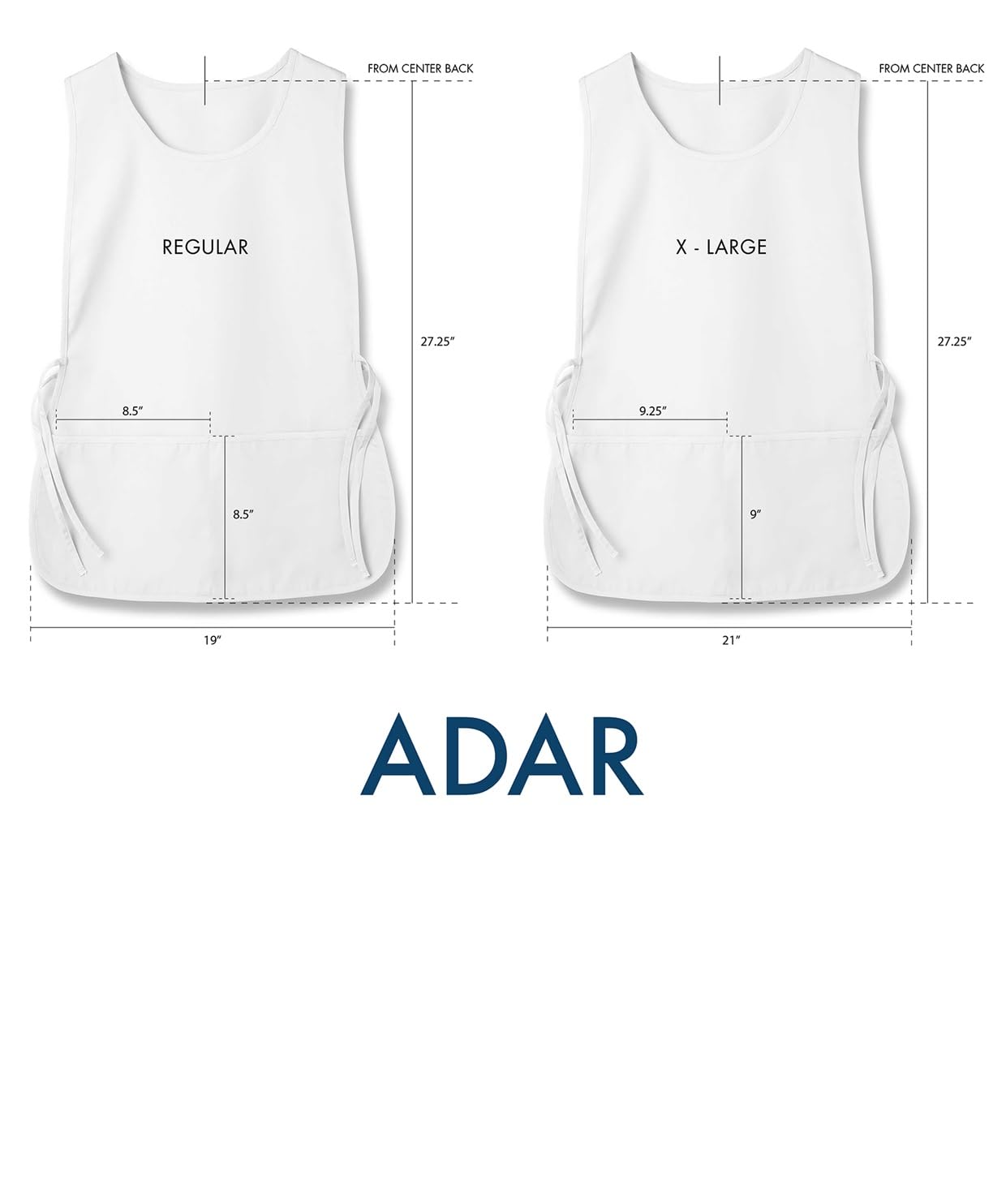 Adar Universal Cobbler Apron 3 Pack - Tablier de cordonnier unisexe