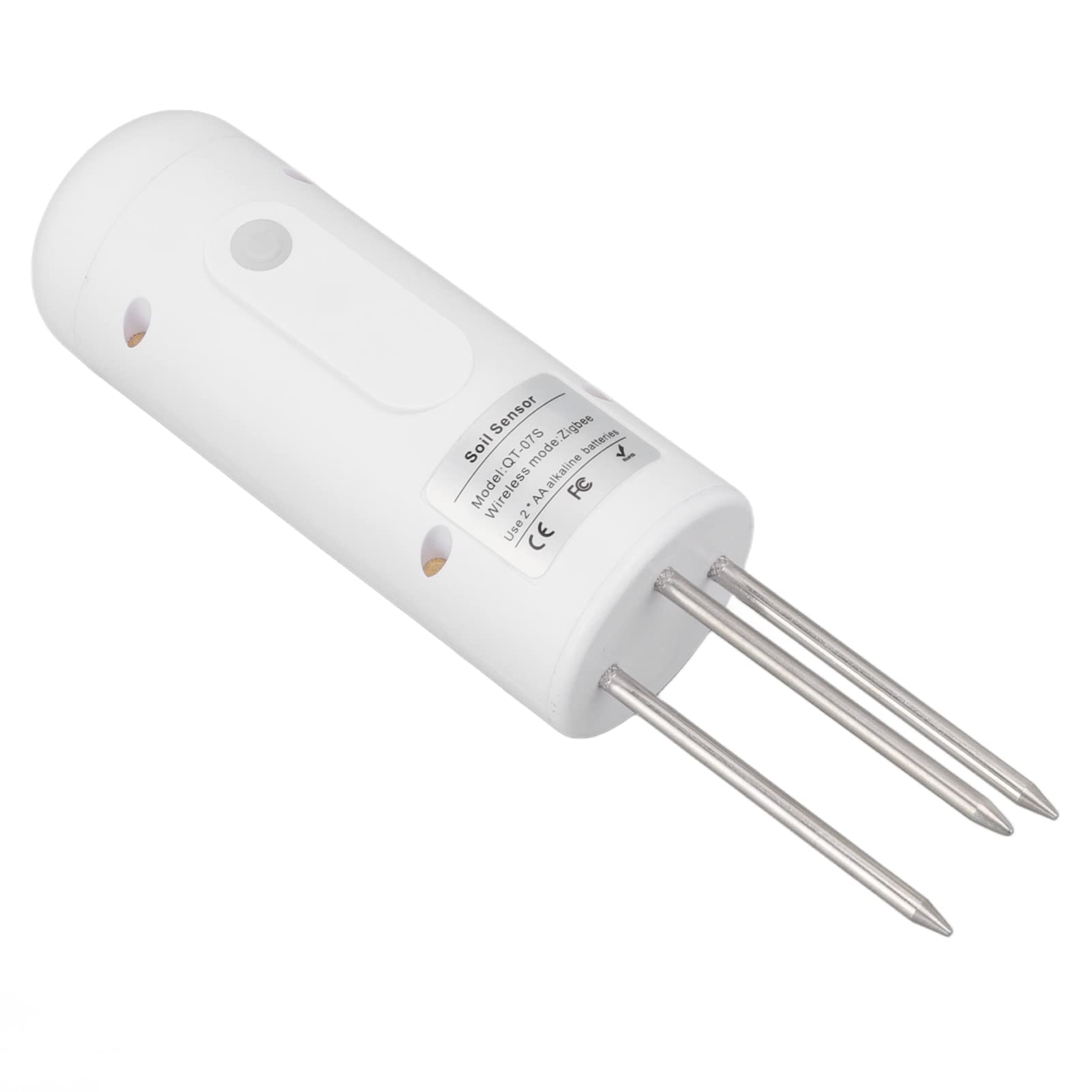 TOPINCN Strumento di Misurazione della Temperatura e dell'umidità del Sensore del Suolo Wireless per Il Monitoraggio del Suolo delle Piante in Vaso da Giardinaggio Zigbee
