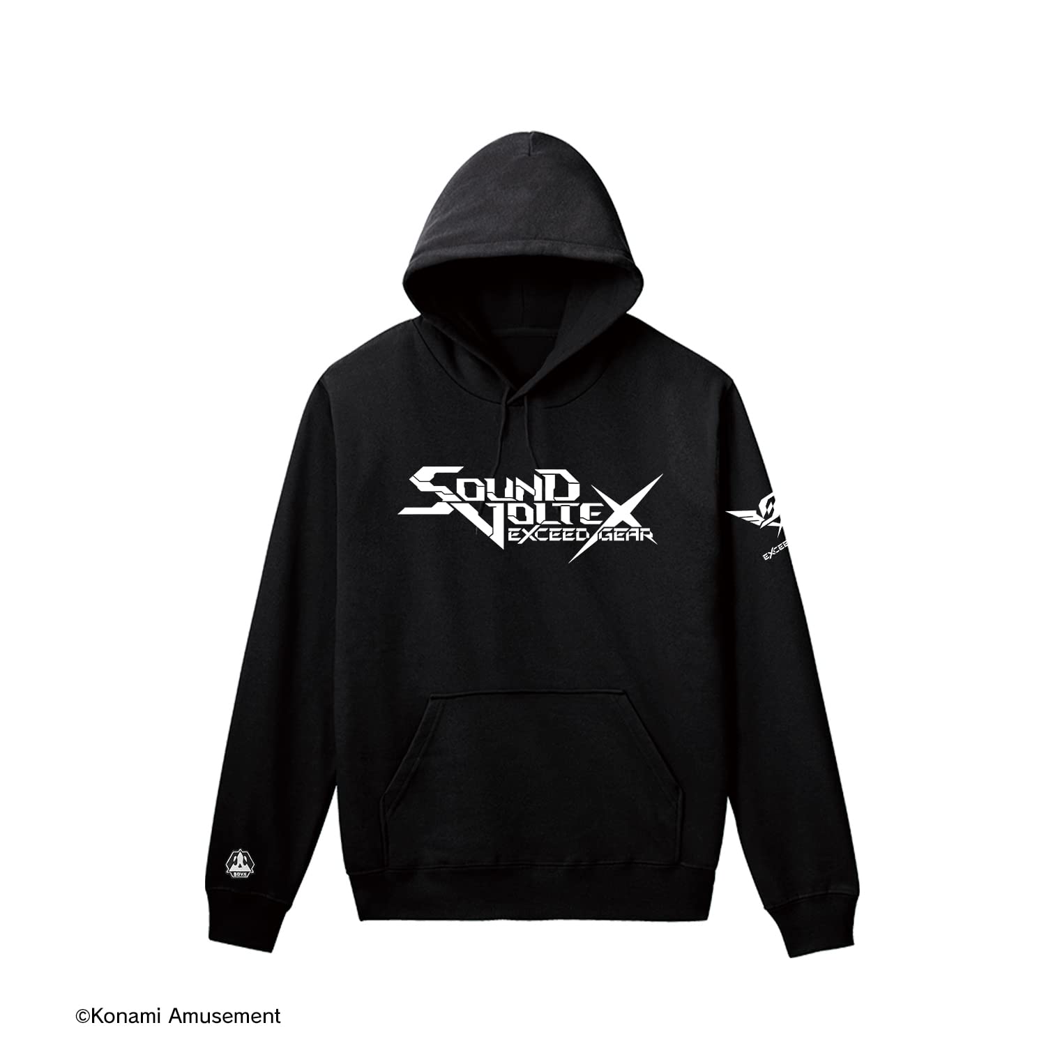 Amazon.co.jp: SOUND VOLTEX EXCEED GEAR ロゴ パーカー メンズ S