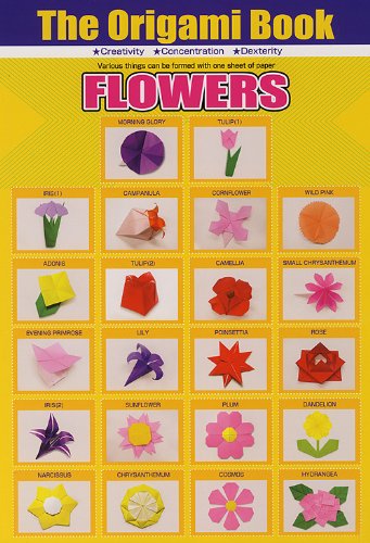 L'Origami Book Fleurs : guide complet de pliage origami botanique