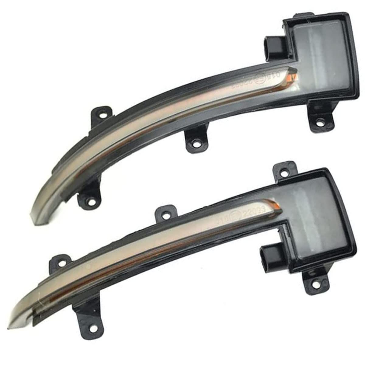 Dynamiczny kierunkowskaz lusterko wsteczne przydymione soczewki kierunkowskaz kierunkowskaz LED Turn Singal migacz kompatybilny z Audi TT Mk2 8J 2007 2008-2014 TTS R8