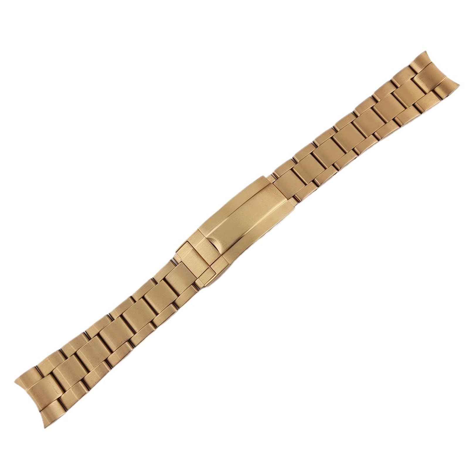 Cinturino in acciaio inossidabile da 20 mm con lunghezza regolabile, sgancio rapido adatto for uomo e donna, universale