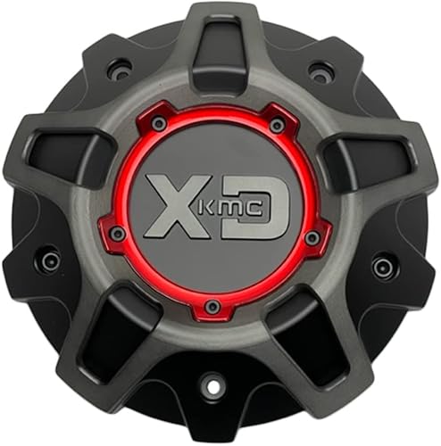 XD Series Wheels XD837 XD839 1508S02 T126L140-H34-1 S1701-11 Tapa central negra satinada