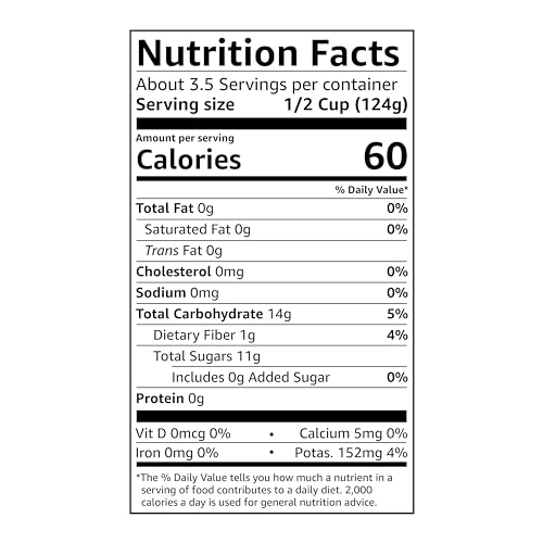 Image of Amazon Grocery, Yellow Cling Sliced Peaches, 15 Oz (Pack of 6)