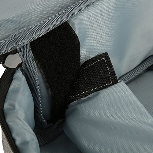 Funda portátil Pongnas para proyector Duty con asa reforzada y acolchado de espuma para proyectores compactos HY300 Gris 13.6 x 7.9 x 4 pulg miniatura 2