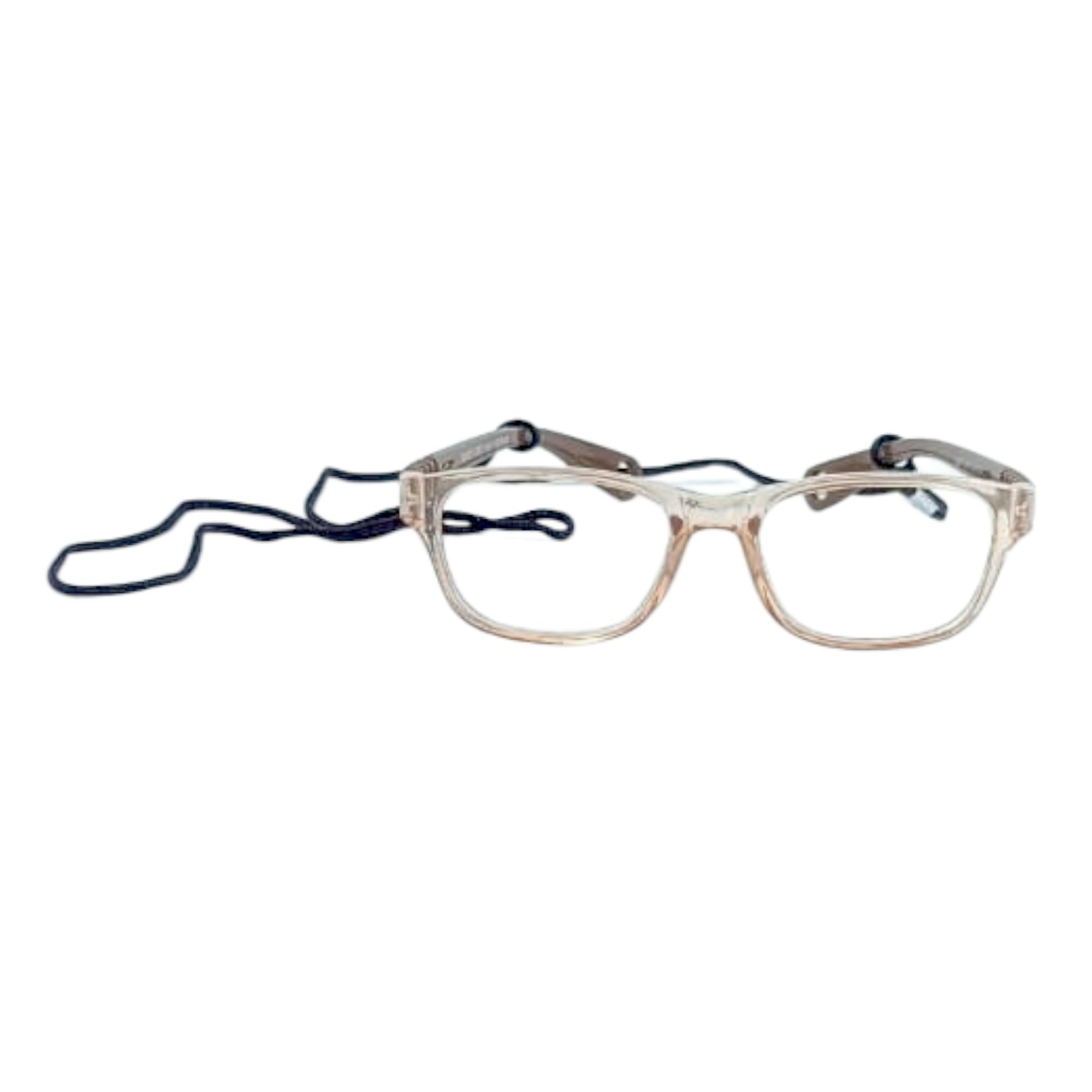 Redex Stylish Full Rim Rectangle Shape Flexible & Unbreakable Eyeglasses for Kids (Brown) - Image 5 thumbnail