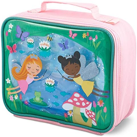 Polar Gear childrens insulated lunch bag, 600D polyester, pink, one size