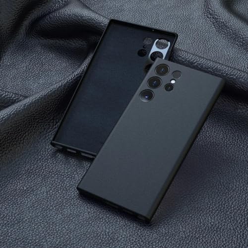 Étui de téléphone en cuir de luxe Samsung S24 protégeant des chocs et rayures du quotidien