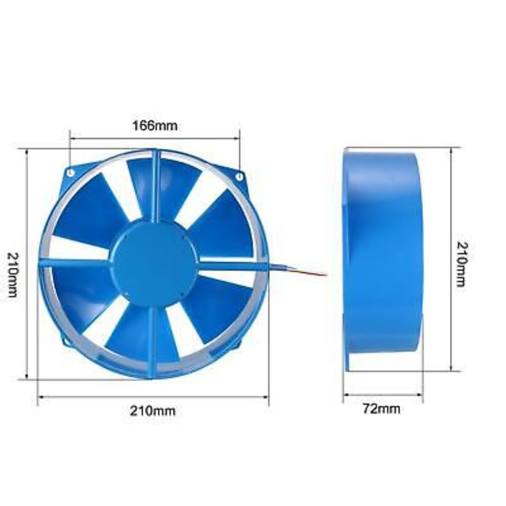 1PCS New for 200FZY 2-D 220v 65W Blue axial Flow Fan