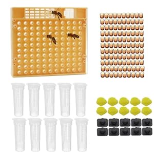Queen bee Rearing Kit System Nicot bee Cell Cups Bee Laying Breeding Set Apiculture Beekeeping Grafting Set
