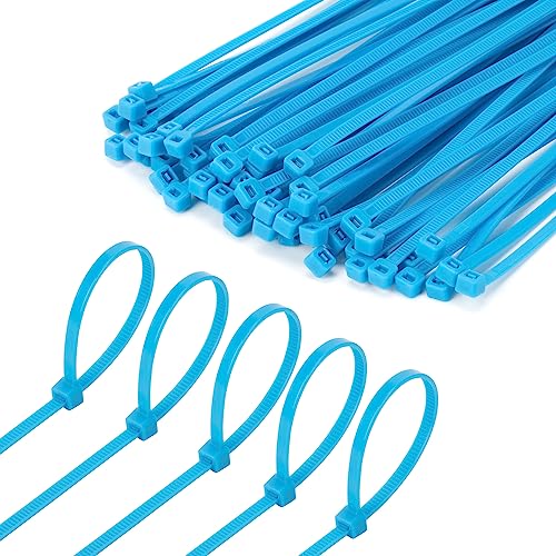 platos-para-perro, Sports Armpow - Corbata azul de 6 pulgadas, 1000 unidades, 18 libras, corbata de cierre pequeña a media, nailon PA66 resistente a los rayos UV para uso en interiores...