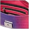 Steve Madden SUBMITT Croc Clutch, Purple Multi