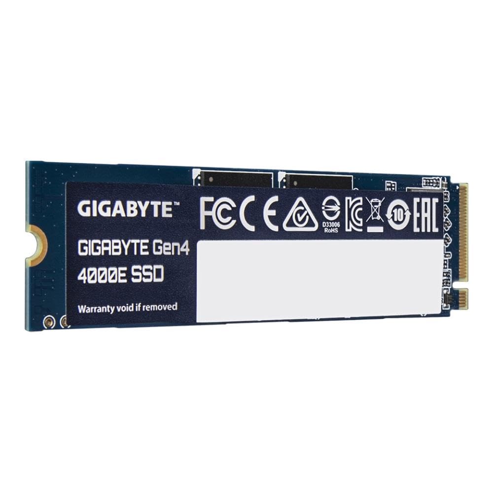 Gigabyte Disque SSD M.2 de 500 Go Gen4 4000E (PCIe Gen 4.0 x4/NVMe 1.4)
