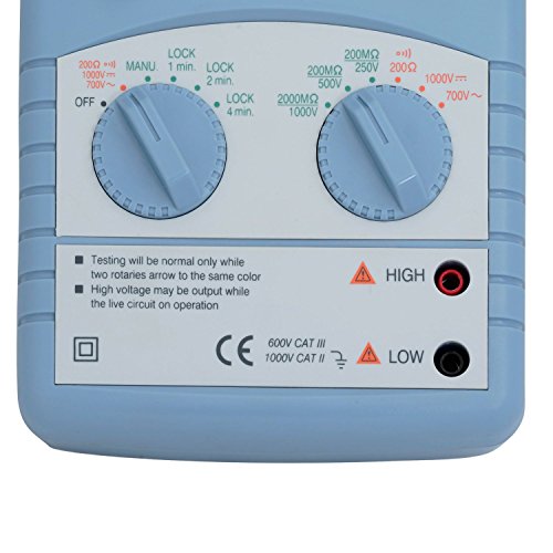Tekpower OEM MASTECH MS5201 Digital Insulation Tester AC/DC Voltage Detector with Alarm